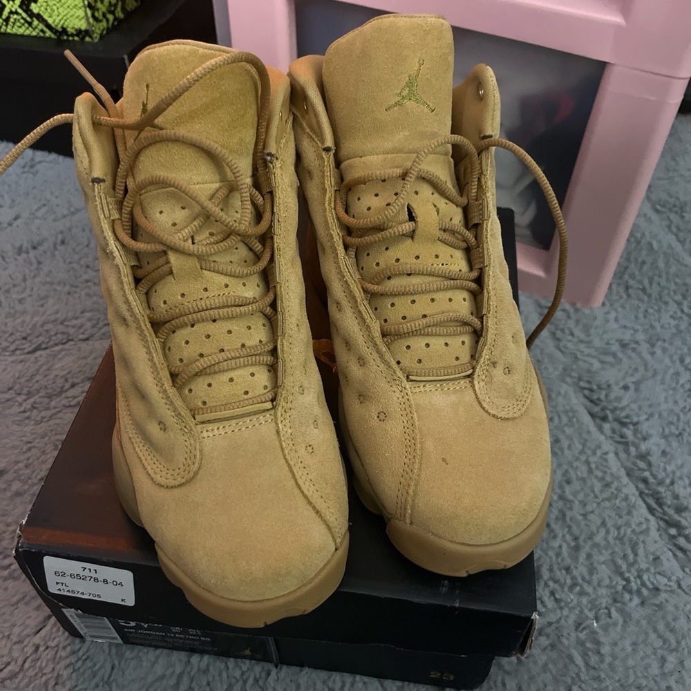 Jordan Tan High-Top Sneakers